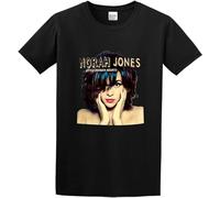 Fashion Men's T-Shirt Norah Jones Little Broken Hearts Crew Neck Tops Tee Black