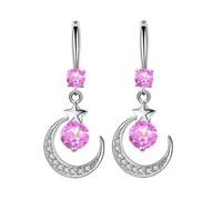 Fashion Moon And Star Drop Earrings For Women Multifuntional Ear Jewelry For Every Occasion Pendant Earrings Daily Date Jewelry