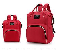 Fashion Mother and Baby Backpack Waterproof Multifunctional Diaper Backpack
