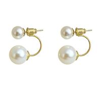 Fashion Must Have! Earstuds With A High End Feel Shining Brightly Showcasing Elegant Temperament In Every Detail Paired Various Styles To Make You The Center Of Attention Double (C, 2.2cm)