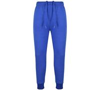 FASHION MY LOVE Kids Fleece Jogging Bottoms Boys Girls Sports PE Joggers Children Unisex Casual Fleece Pull on Trousers School Play Tracksuit Sweatpants Elasticated Cuff Pant Royal Blue