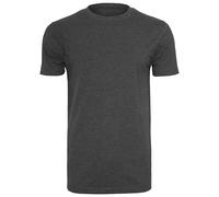 FASHION MY LOVE Mens Crew Neck Short Sleeve Workout Gym Plain T-Shirt Men's Slim Fit Short Sleeve T-Shirt Mens Plain Crew Neck T-Shirt Mens Breathable Athletic Shirts Short Sleeve Sport Tops Charcoal