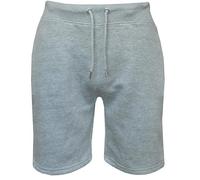FASHION MY LOVE® Men's Shorts Summer Fleece Jogging Lounge Wear Shorts Men’s Fleece Jogging Sweat Shorts with Drawstring Casual, Training, Running and Workout Short for Men Size S-XL Grey