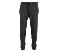 FASHION MY LOVE Men's Trouser Fleece Elasticated Joggers Cuffed Sweatpants with Zip Pockets Fleece Gym Sports Casual Trousers Size S-5XL Charcoal