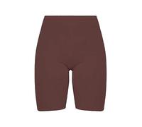 FASHION MY LOVE Womens Cycling Style Cotton Dancing Shorts Ladies Stretchy Above Knee Shorts Active Sport Shorts Leggings Hot Pants Yoga Sports Short Size UK 8 to 22 Wine