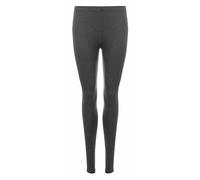 FASHION MY LOVE Womens Plain Stretchy Viscose Leggings Ladies Viscose Soft Elasticated Waist Leggings Ladies Full Length Legging for Gym and Casualwear Sizes UK 8-26 Dark Grey