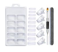 Fashion Nails Extension Set for Beginners Clear False Nails Tips Nails File Acrylic Painting Brush Manicure Art Tool