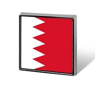 Fashion Novelty Kingdom Of Bahrain Brooches Pin World Country Ethnic Flag Hip Hop Pin Brooch Button Badge For Women And Men Charm Jewelry Clothing Bag Accessories