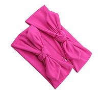 Fashion Parent-Child Rabbit Ears Style Headbands Cute Baby Elastic Hairband 2 Pcs