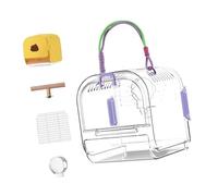 Fashion Pet Carry Bag Light Weight Pet Crossbody Bag Thickened Dog Carriers For Public Transportation Bird Cage