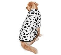Fashion Pet Dog Cat Hoodies,Dalmation Print Pet Clothes Puppy Winter Sweatshirt Warm Sweater Coat Jacket XL