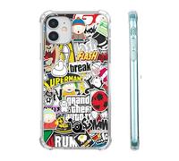 Fashion Pop Art for iPhone 11 Case,Cute Cartoon Pop Culture Case for Men Women,Unique Trendy Cool TPU Bumper Case for iPhone 11