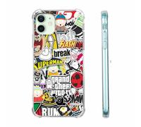 Fashion Pop Art for iPhone 12 Case,Cute Cartoon Pop Culture Case for Men Women,Unique Trendy Cool TPU Bumper Case for iPhone 12