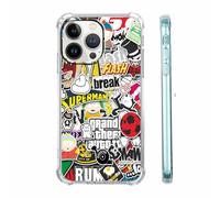 Fashion Pop Art for iPhone 14 Pro Max Case,Cute Cartoon Pop Culture Case for Men Women,Unique Trendy Cool TPU Bumper Case for iPhone 14 Pro Max