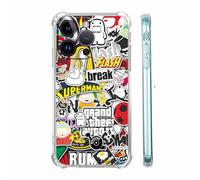 Fashion Pop Art for iPhone 15 Pro Max Case,Cute Cartoon Pop Culture Case for Men Women,Unique Trendy Cool TPU Bumper Case for iPhone 15 Pro Max