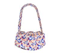 Fashion Print Canvas Eggs Collection Bag Holder Basket With Cushioned Bottom For Chicken And Duck Eggs Home And Farm Use Gathering Holder Bag