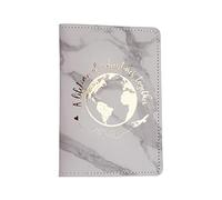 Fashion PU Leather Holder Travel Credit Card Protector Lover Couple Wedding Women Men