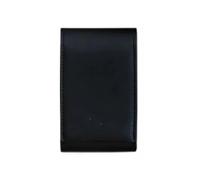 Fashion PU Lipstick Bag with Mirror Mini Cosmetic Pouch Storage Portable Makeup Women Girl(Black-1)