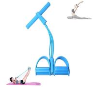 Fashion Puller Exercise, 8-Tube Pedal Resistance Device, Pedal Resistance Band with Handle, Detachable and Adjustable Pedal Resistance Device for Arm,Waist Training & Stretching