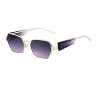 Fashion Punk Hexagon Sunglasses For Women Luxury Vintage Polygonal Sun Glasses For Men Trends Steampunk Sunglass (Purple Pink,One Size)