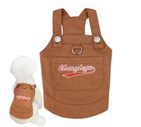 Fashion Puppy Denim Outfits - Fashion Jacket, Comfortable Vest | Stylish Walking Clothing Made From Lightweight Fabric With Functional Buckle, Designed For Relaxed Walks Or Quarti Visits