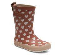 Fashion Rain Boots Hearts Dusty Pink 29EU
