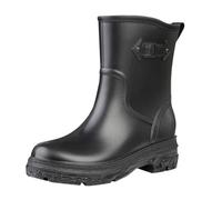 Fashion Rain Boots Women, Simple Plain Wellington Boots, Leisure Garden Boots, Non-Slip Work Boots, Abrasion-Resistant Fishing Boots, Comfortable Garden Shoes, Outdoor Waterproof Slip-On Shoes, black
