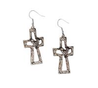 Fashion Religious Earrings Drop Earrings Pendant Necklace Religious Suitable For The Modern Woman Present Heart