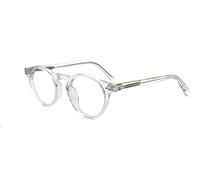 Fashion Retro Eyeglasses For Men Women Round Spectacles Frames Eyeglasses Vintage Clear Lens Glasses Thick Crystal Eyeglasses