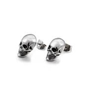 Fashion Retro Trend Punk Rock Men and Women Hip Hop Skull Earrings Couple Gift Street Party Niche Earrings Accessories