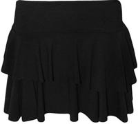FASHION REVIEW Gimbles® New Women's Sexy RARA Layered Mini Skirt Women Club Dance Party Short Skirt (Black, UK M/L 12-14)