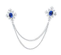 Fashion Rhinestone Tassel Brooch Shirt Collar Accessory Gift China Dress Jewelry Daily Work Social Events Fashion Jewelry Gift