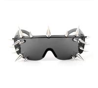 Fashion Rivet Spike Decoration Wild Steam Punk Sunglasses Goggles Cool Bar Party Sun Glasses