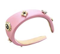 Fashion Rose Pearl Hair Band Wide Headband for Women Comfortable Hair Accessories Fashionable Women Headbands for Women
