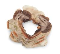 Fashion Satin Hair Bands, Nature Lovely Hedgehog Lovers Print Fashion Hair Scrunchies Stretchy Polyester & Spandex Scrunchies for All Hair Types