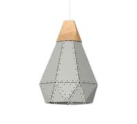 Fashion semi-recessed Ceiling Light Pink Macaron Color Pendant lamp Fixture with Wood and Metal Decoration Kitchen Sink top Pendant Light Suspended Ceiling Lighting Suitable for Corridor, Bedroom