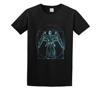 Fashion Shirt Men T-Shirt Doctor Who Weeping Angel T-Shirt Funny T Shirt Tee Shirt Black Size XXL