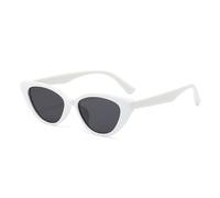Fashion Small Frame Men's And Women's Sunglasses Outdoor Driving Polarized Commuting Holiday Photo Sports Sun Glasses(White)