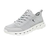 Fashion Sneakers for Men Men's Air Mesh Slip On Walking Shoe Trail Running Minimalist Trainers Beach Shoes Barefoot Rebound Core A Must-Have Fashionistas Grey