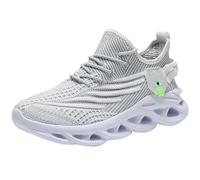 Fashion Sneakers for Men Men's Air Mesh Slip On Walking Shoe Trail Running Minimalist Trainers Beach Water Gym Rebound Core Outdoor Flat Shoes Jogging A Must-Have Fashionistas Grey