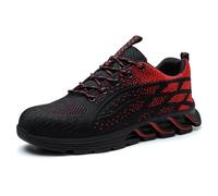 Fashion Sneakers for Men Mens Extra Wide Fit Trainers Women Outdoor Shoes Arch Support Road Running Athletic Rebound Core Unisex Barefoot A Must-Have Fashionistas Red