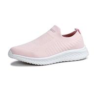Fashion Sneakers for Men Mens Extra Wide Fit Trainers Women Outdoor Shoes Beach Barefoot Rebound Core Unisex Tennis Sports Training Light Pink