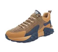 Fashion Sneakers for Men Walking Women Outdoor Shoes Quick Dry Breathable Gym Fitness Flat Jogging Running Driving Yoga Khaki