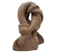 Fashion Solid Warm Cashmere Scarf for Women Winter Design Knitted Neckercheif Thick Woolen Yarn Shawl Neck Wrap