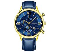 Fashion Sport Men's Stainless Case Belt Analog Wrist Watch Watch for Men