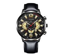 Fashion Sport Men's Stainless Steel Case Belt Band Quartz Analog Wrist Watch Designer Smart Watches for Women (D, One Size)