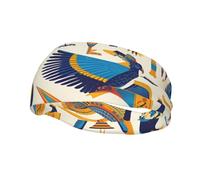 Fashion sports decorative sweatband FUUNTL egypt hieroglyphics Picture Headbands for men and women