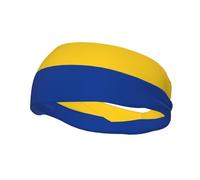 Fashion sports decorative sweatband FUUNTL Flag of Colombia Picture Headbands for men and women