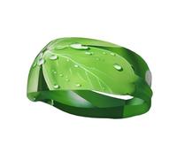 Fashion sports decorative sweatband FUUNTL four-leaf clover Picture Headbands for men and women