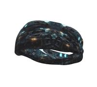 Fashion sports decorative sweatband FUUNTL Future Robot Picture Headbands for men and women